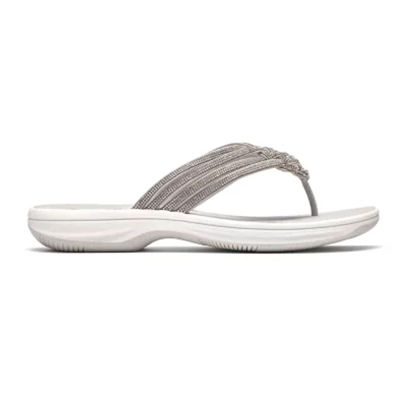 Clarks Cloudsteppers Womens Breeze Gem Flip-Flops