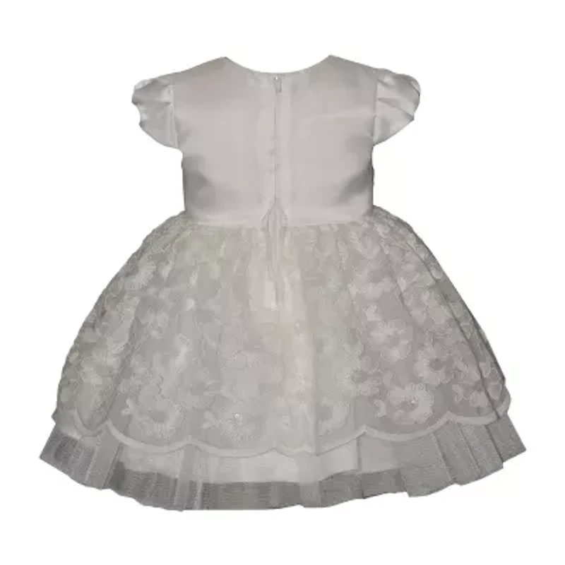 Bonnie Jean Baby Girls Short Sleeve A-Line Dress