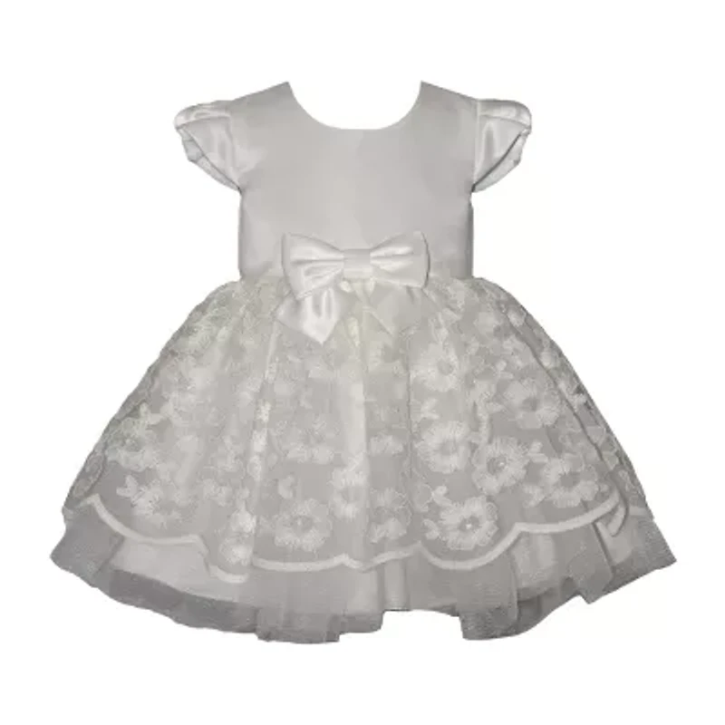 Bonnie Jean Baby Girls Short Sleeve A-Line Dress