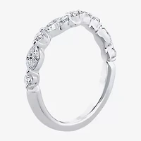 Grown Gorgeous (F,Vs2) Womens 3 3/8 Ct. T.W. Lab White Diamond 14K Gold or Platinum Oval Side Stone Bridal Set