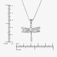 Womens Sterling Silver 18 Inch Pendant Necklace