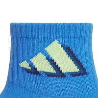 adidas Superlite Boys 6 Pair Quarter Ankle Socks