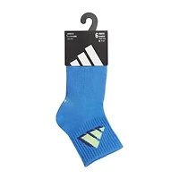 adidas Superlite Boys 6 Pair Quarter Ankle Socks