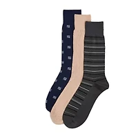 Stafford Mens 3 Pair Crew Socks