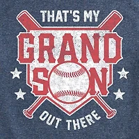 Mens Short Sleeve Baseball Graphic T-Shirt