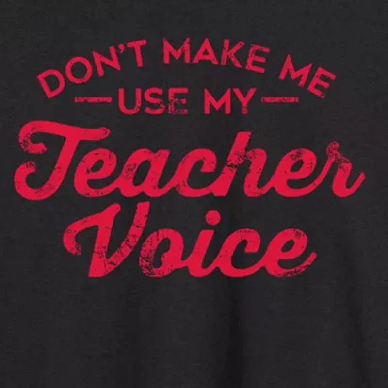 Mens Long Sleeve Teacher Graphic T-Shirt