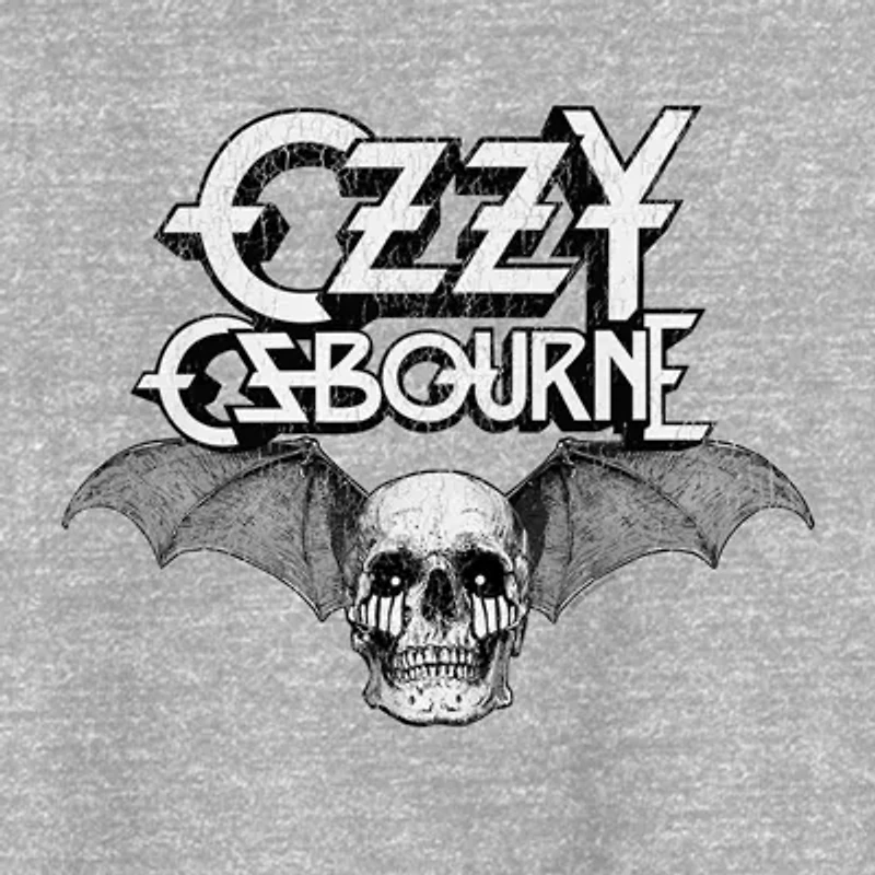 Ozzy Ozbourne Mens Crew Neck Short Sleeve Classic Fit Big and Tall Graphic T-Shirt