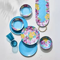 Outdoor Oasis Orchid 4-pc. Melamine Dinner Plate