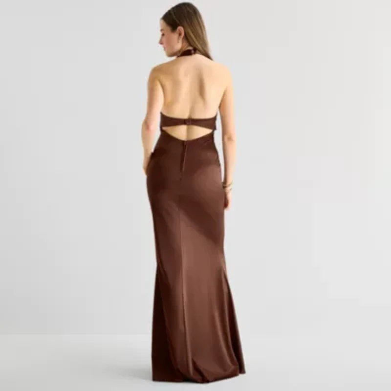 Emerald Sundae Womens Juniors Sleeveless Bodycon Dress