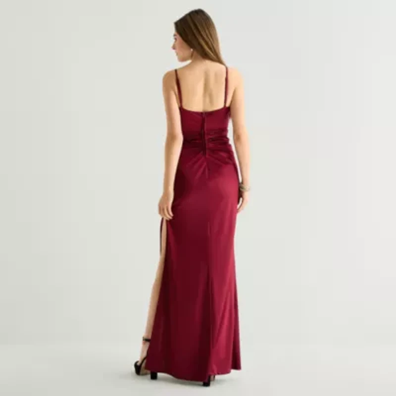 Emerald Sundae Womens Juniors Sleeveless Bodycon Dress