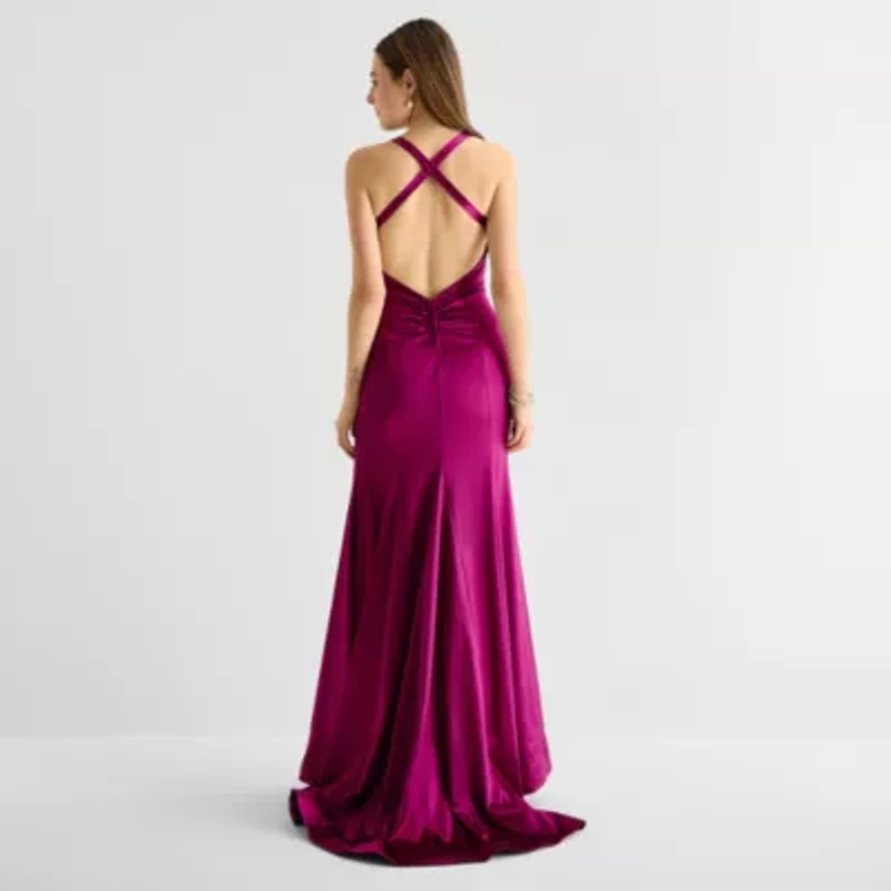 Emerald Sundae Womens Juniors Sleeveless Bodycon Dress