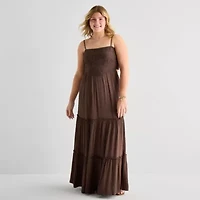 Forever 21 Womens Juniors Plus Maxi Dress