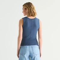 a.n.a Womens V Neck Sleeveless Tank Top