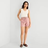 a.n.a Womens High Rise 5" Pull-On Short
