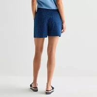 St. John's Bay Womens Pleated Short