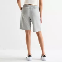 Arizona Womens Mid Rise Juniors Active Pull-On Short