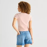 a.n.a Perfect Tee Womens Crew Neck Short Sleeve T-Shirt