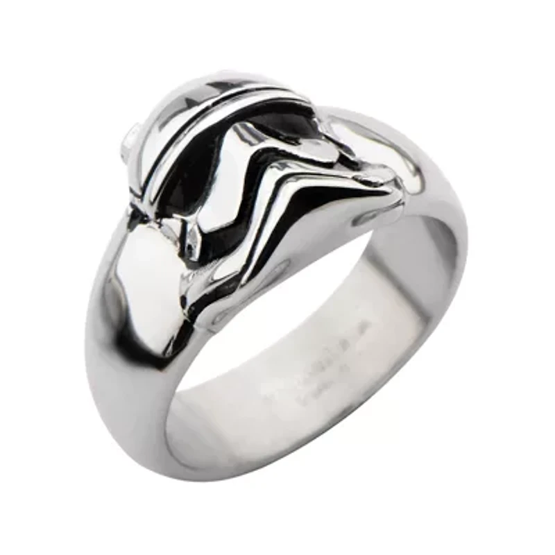 Star Wars® Stainless Steel Episode VII Stormtrooper 3D Ring