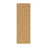 Safavieh Courtyard Collection Allison Animal Indoor/Outdoor Runner Rug