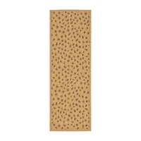 Safavieh Courtyard Collection Allison Animal Indoor/Outdoor Runner Rug