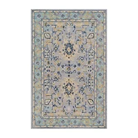 Momeni Tangier 30 Bordered Hand Tufted Indoor Rectangular Accent Rug