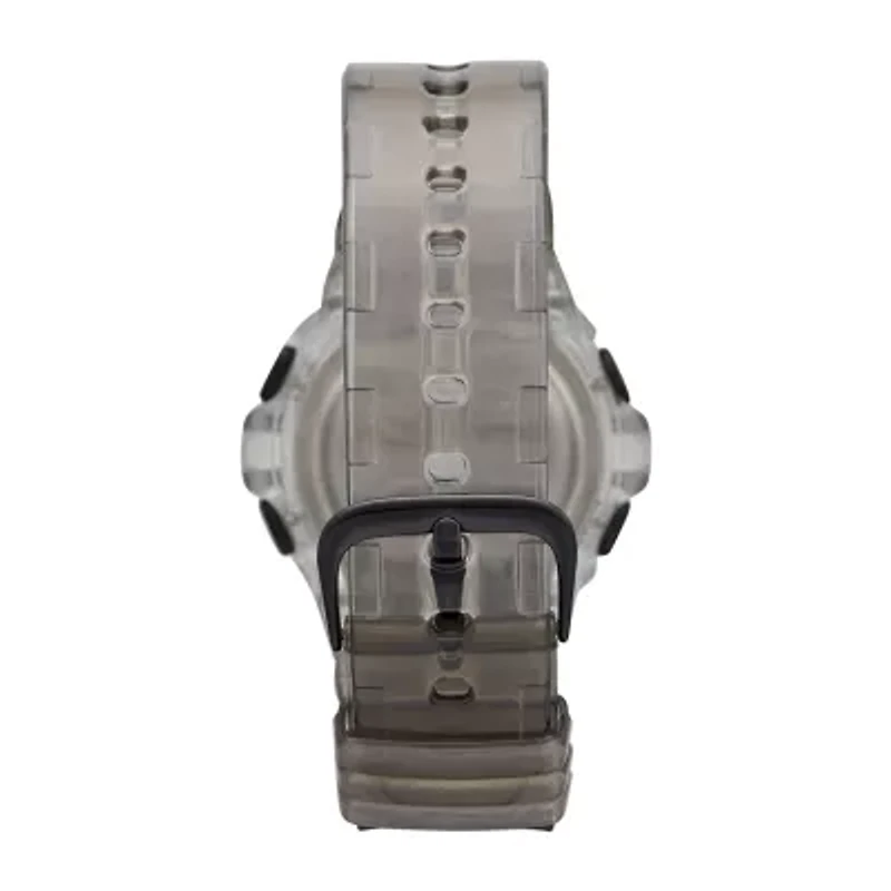 Mens Digital Clear Strap Watch Fmdjo176