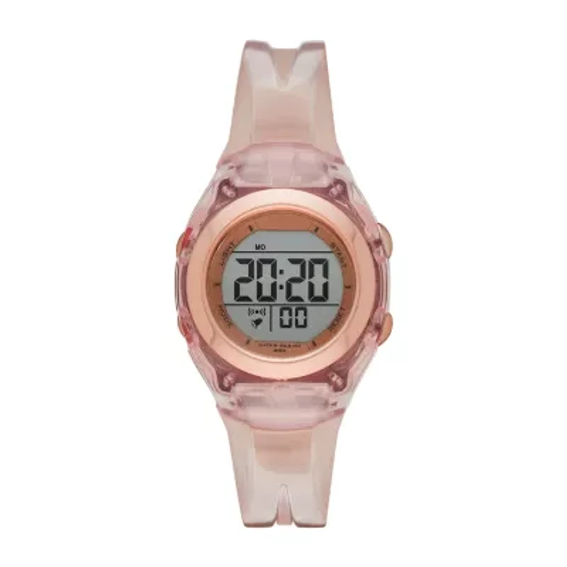 Womens Digital Pink Strap Watch Fmdjo177