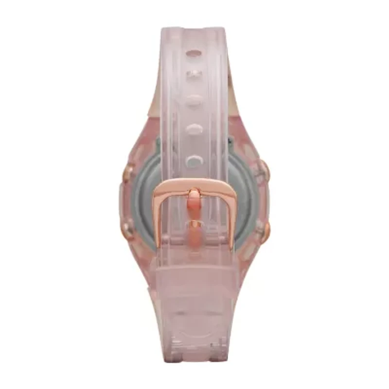 Womens Digital Pink Strap Watch Fmdjo177