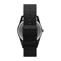 Mens Black Strap Watch Fmdjo178