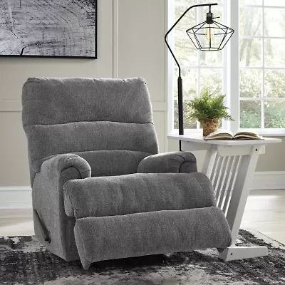 Signature Design by Ashley® Man Fort Pad-Arm Recliner
