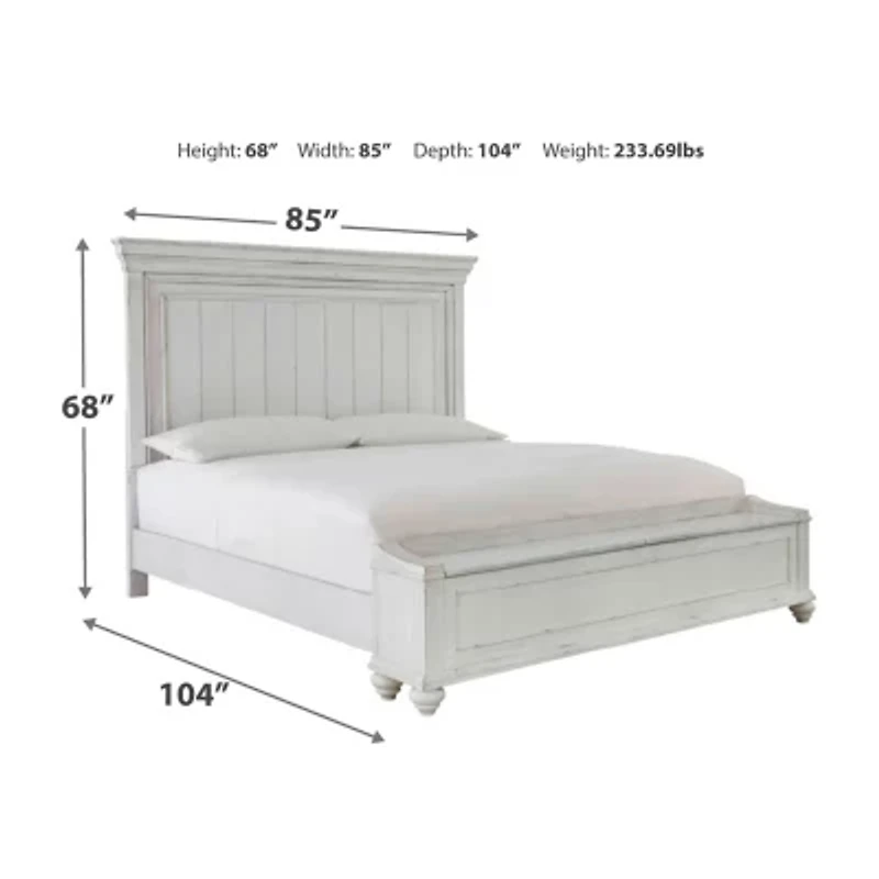 Signature Design by Ashley® Kaelyn Storage Bench Panel Bed