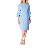 Giovanna Signature 3/4 Sleeve Shift Dress - Plus