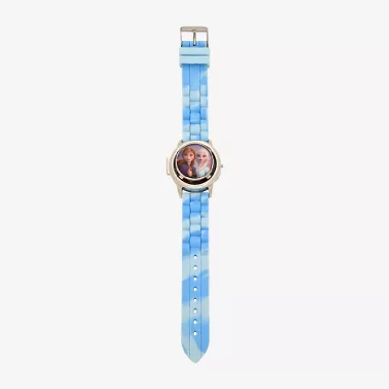 Disney Frozen Girls Digital Multicolor Strap Watch Fzn4632jc