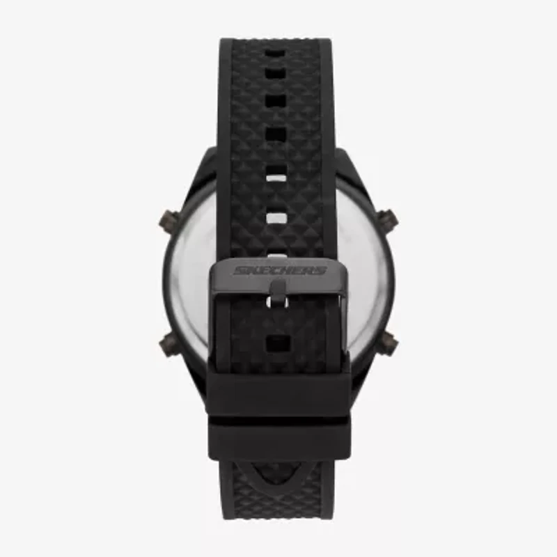 Skechers Mens Chronograph Black Strap Watch Sr5142