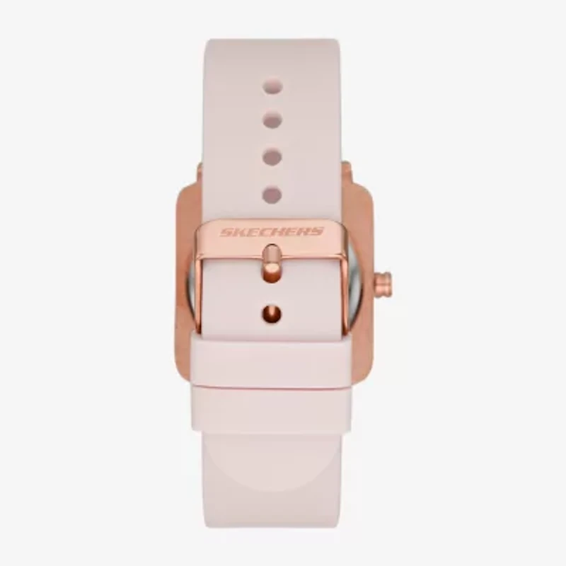 Skechers Womens Pink Strap Watch Sr6209