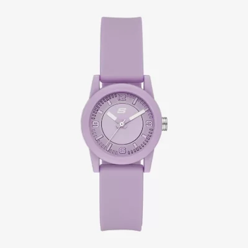 Skechers Womens Purple Strap Watch Sr6214