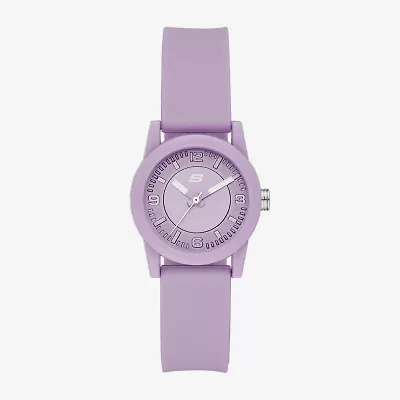 Skechers Womens Purple Strap Watch Sr6214