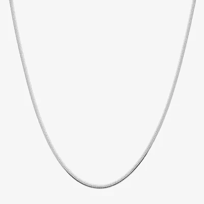 Silver Reflections Sterling Silver 18 Inch Necklace
