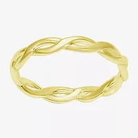 Itsy Bitsy Womens 14K Gold Over Silver Hypoallergenic Delicate Band