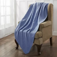 Modern Threads Cotton Thermal Blanket