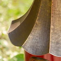 Glitzhome 32in Farmhouse Metal Pagoda Bird House