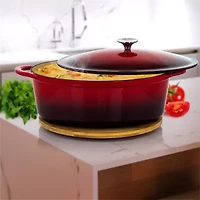 MegaChef 7-qt. Cast Iron Dutch Oven