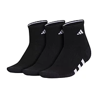 adidas Cushioned Womens 3 Pair Quarter Ankle Socks