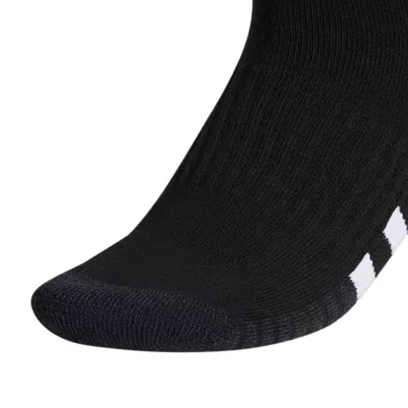 adidas Cushioned Womens 3 Pair Quarter Ankle Socks
