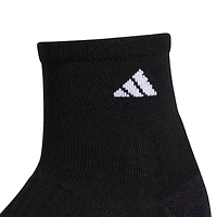 adidas Cushioned Womens 3 Pair Quarter Ankle Socks