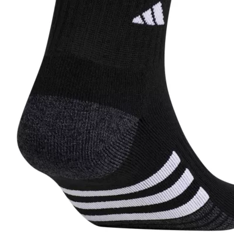 adidas Cushioned Mens 3 Pair Quarter Ankle Socks