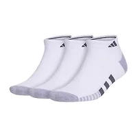 adidas Cushioned Mens 3 Pair Low Cut Socks
