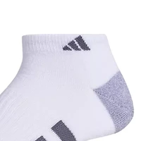 adidas Cushioned Mens 3 Pair Low Cut Socks