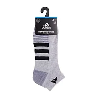 adidas Cushioned Mens 3 Pair Low Cut Socks