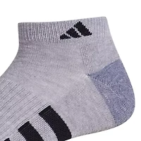 adidas Cushioned Mens 3 Pair Low Cut Socks